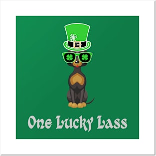 St Patricks Day..One Lucky lass Posters and Art